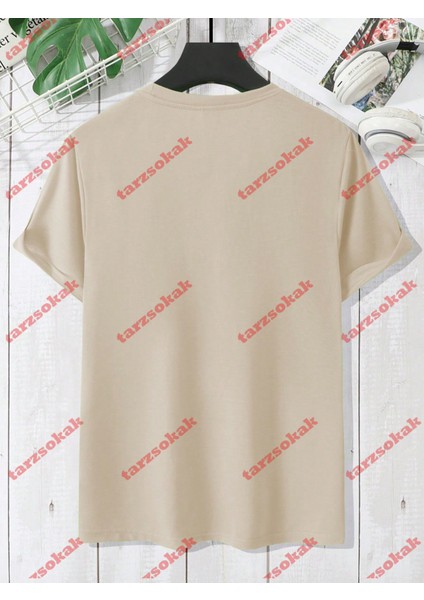 Tarzsokak Model 3255 Erkek Yazlık Yuvarlak Yaka Kısa Kollu Günlük Tişört, Yaz modelleri