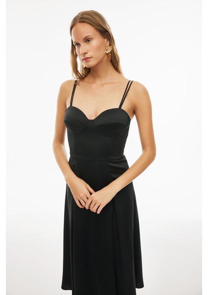 Mertas Siyah Renk Elbise modelleri