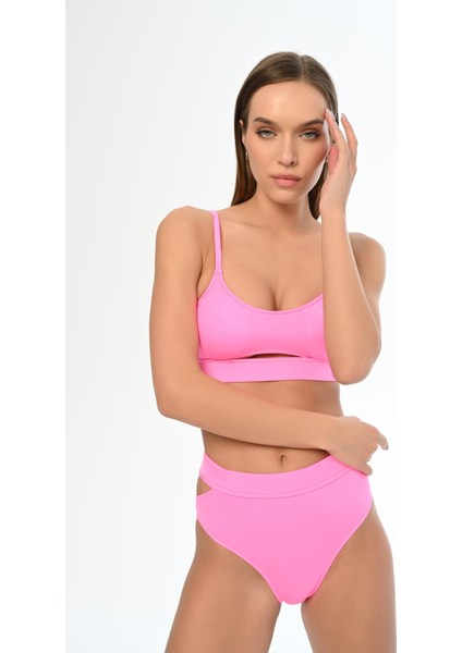 Aquaviva Kadın Fuşya Ayar Askılı Theodora Dekolte Bikini Takımı fiyatları