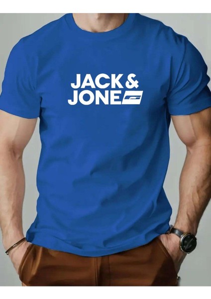 Tarzsokak Jack Jone Yazı Baskılı Basic