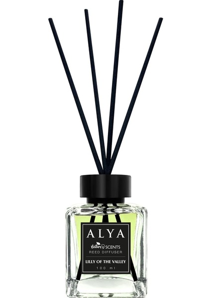 Nature\'s Scents Lilly Of The Valley Bambu Çubuklu Oda Kokusu - Müge Çiçeği Kokusu