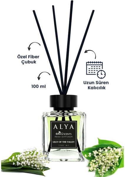 Nature\'s Scents Lilly Of The Valley Bambu Çubuklu Oda Kokusu - Müge Çiçeği Kokusu modelleri