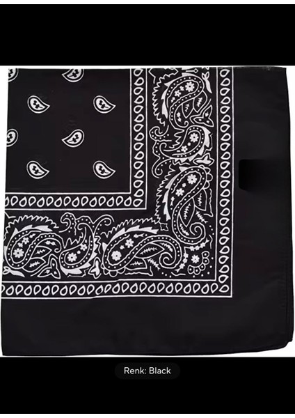 %100 Pamuklu Ekstra Yumuşak Etnik Desenli Bandana fiyatları