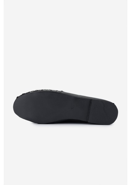 Kadın Deri Siyah Babet Ayakkabı 970 8193 Bn Ayk 25 Sıyah fırsatları