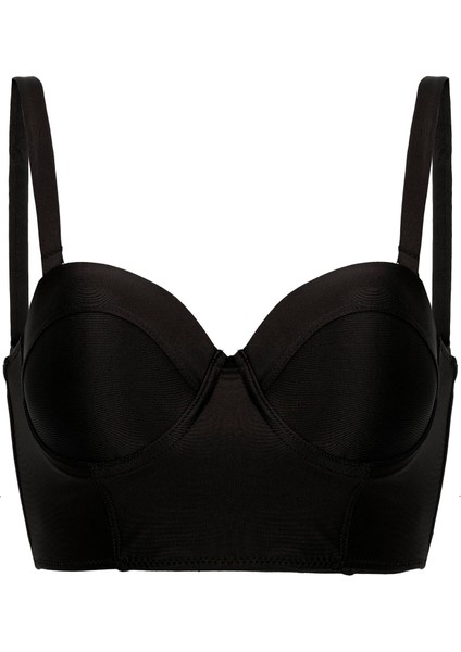 Aquaviva Kadın Siyah Valencia Sırt Detaylı Dolgulu Yüksek Bel Bikini Takımı fiyatları