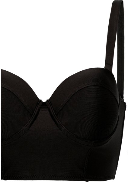 Aquaviva Kadın Siyah Valencia Sırt Detaylı Dolgulu Yüksek Bel Bikini Takımı modelleri