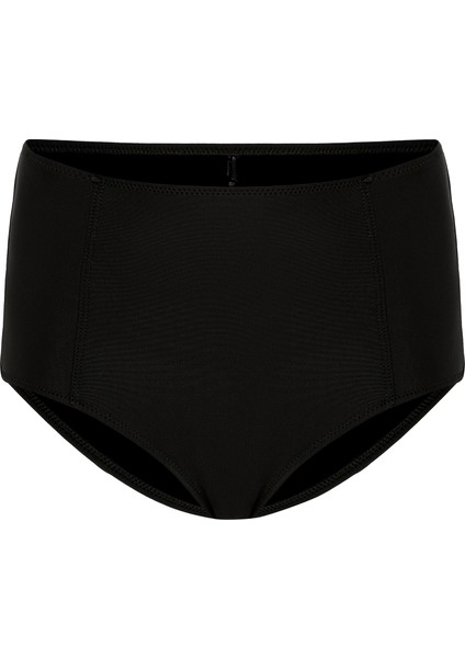 Aquaviva Kadın Siyah Valencia Sırt Detaylı Dolgulu Yüksek Bel Bikini Takımı fırsatları