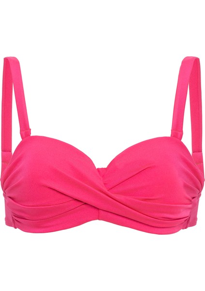 Aquaviva Kadın Fuşya Biana Dönen Straplez Bikini Takımı fiyatları