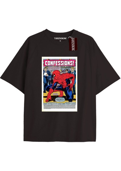 Spider-Man Gazete Baskı Model No Way Home Tshirt