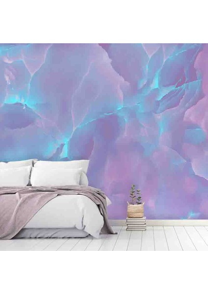 Duvar Kağıdı Lüks Mermer Desenli Silinebilir Tekstil Duvar Kağıdı modelleri