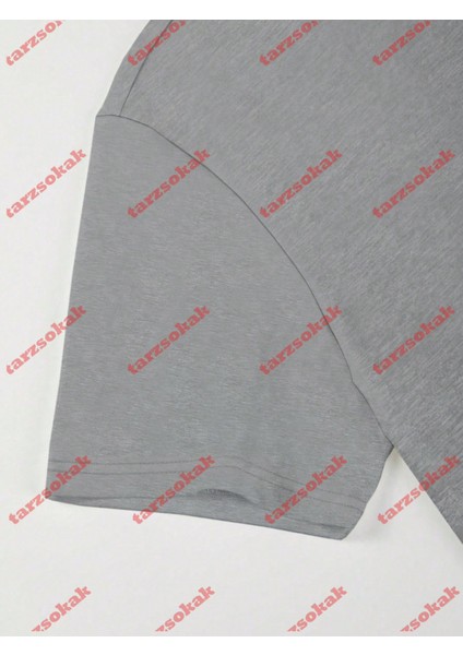 Tarzsokak Model 3196 Erkek Yazlık Yuvarlak Yaka Kısa Kollu Günlük Tişört, Yaz fırsatları