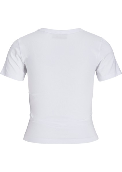 Kadin Bisiklet Yaka Baskili Tisört - Gigi fırsatları