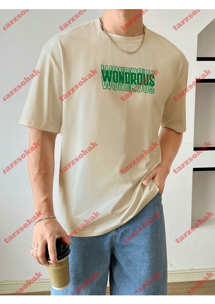 Tarzsokak Model 3285 Erkek Yazlık Yuvarlak Yaka Kısa Kollu Günlük Tişört, Yaz fiyatları