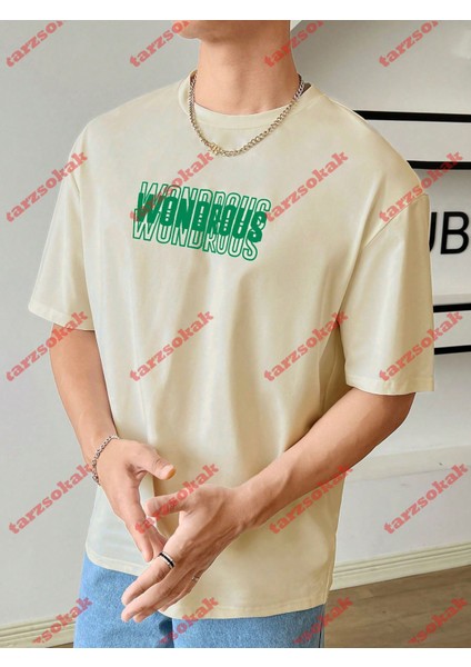 Tarzsokak Model 3285 Erkek Yazlık Yuvarlak Yaka Kısa Kollu Günlük Tişört, Yaz fırsatları