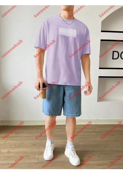 Tarzsokak Model 3285 Erkek Yazlık Yuvarlak Yaka Kısa Kollu Günlük Tişört, Yaz indirimleri