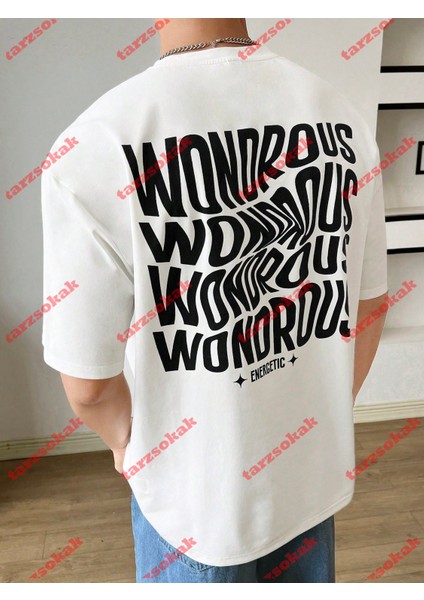 Tarzsokak Model 3285 Erkek Yazlık Yuvarlak Yaka Kısa Kollu Günlük Tişört, Yaz