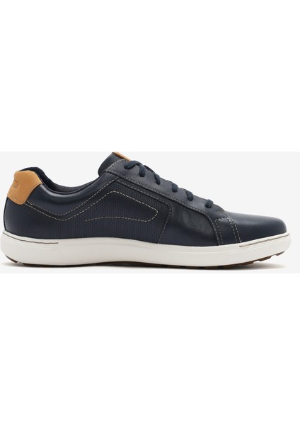 Mapstone Lace Erkek Navy Leather Spor Ayakkabı 26176887