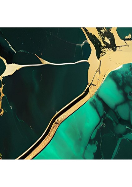 Duvar Kağıdı Lüks Zümrüt Yeşili Mermer Desenli Duvar Kağıdı | Zarif ve Göz Alıcı Mekanlar fırsatları