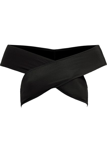 Aquaviva Kadın Siyah Fitilli Shay Çapraz Kombin Bikini Takımı modelleri