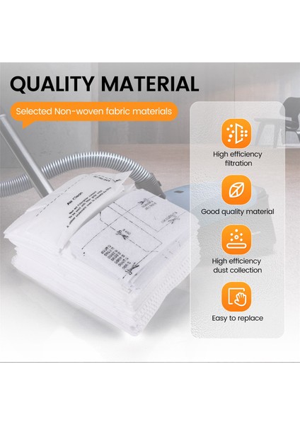 Miele S2, S5, S8, Classic Serisi Toz Torbası Filtreleri Için Yedek (Yurt Dışından)