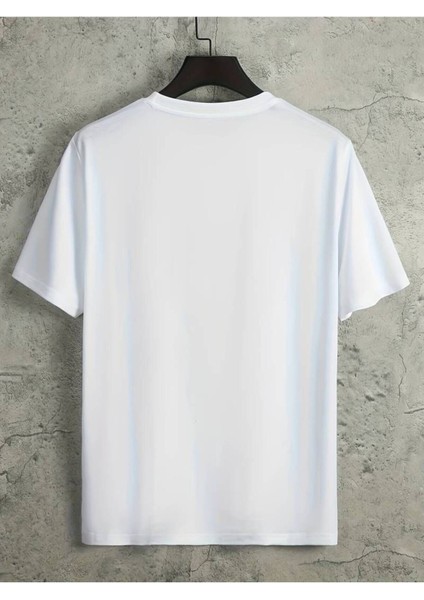 Tarzsokak Erkek Oversize Siyah - Beyaz Bisiklet Yaka Paris Yazı Baskılı fiyatları