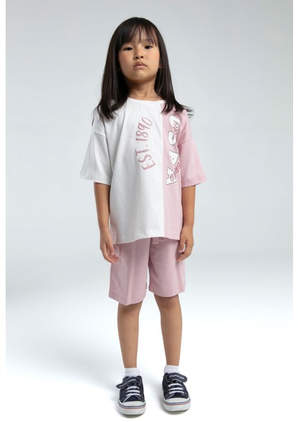 Kız Çocuk Pembe Pijama Takım 50312404-VR041