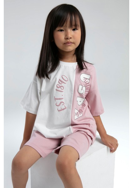 Kız Çocuk Pembe Pijama Takım 50312404-VR041 modelleri