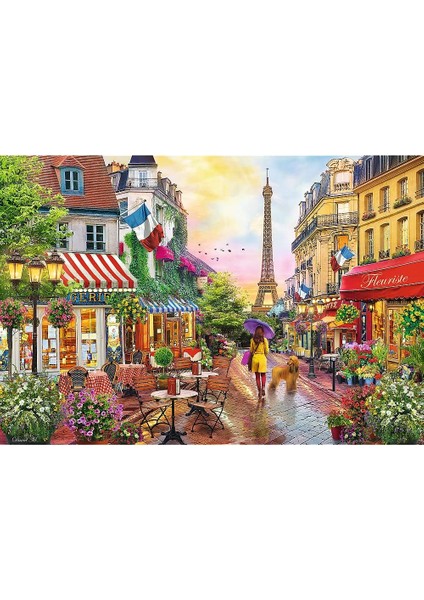 1500 Parça Charming Paris Puzzle