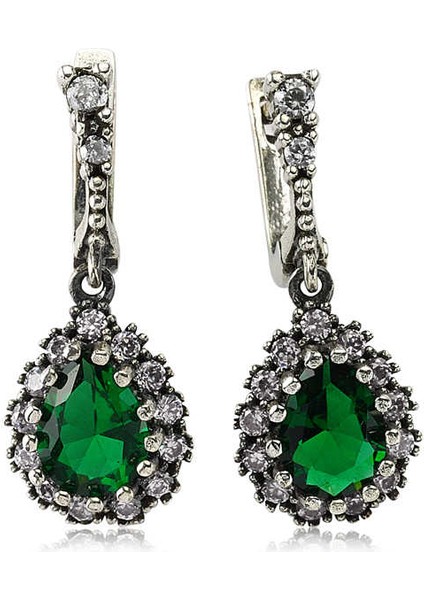 Gümüş Hürrem Sultan Bayan Küpe