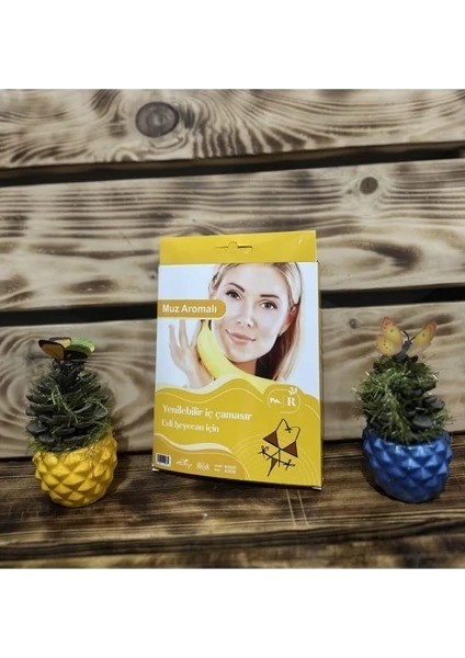 Bayan Yenilebilir Meyve Aromalı Iç Çamaşır Takım