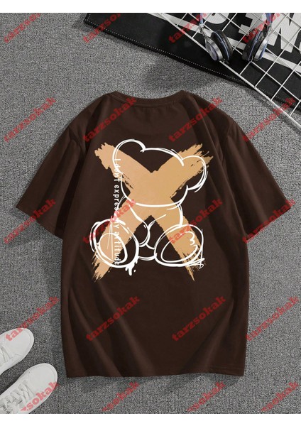 Tarzsokak Model 3436 Erkek Yazlık Yuvarlak Yaka Kısa Kollu Günlük Tişört, Yaz