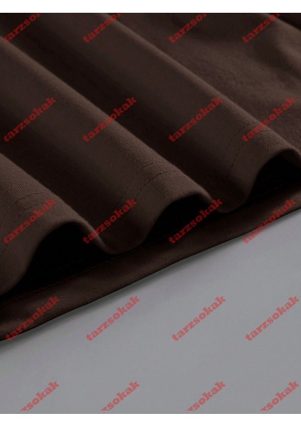 Tarzsokak Model 3436 Erkek Yazlık Yuvarlak Yaka Kısa Kollu Günlük Tişört, Yaz indirimleri