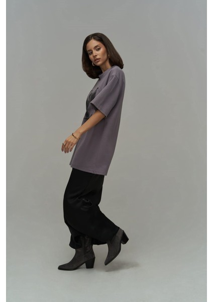 Tarzsokak Corset Boz Lila Oversize fiyatları
