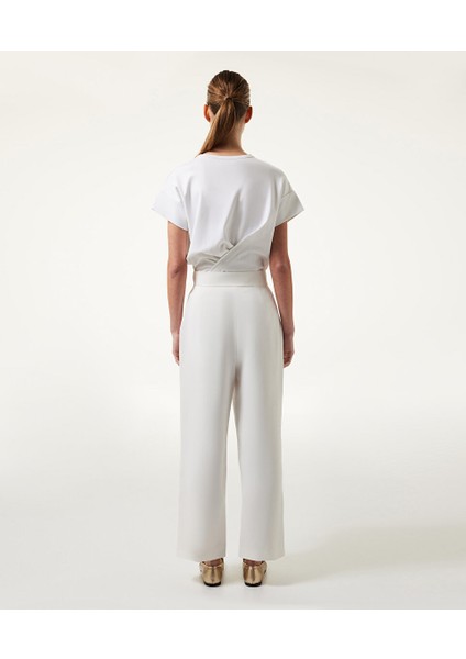 Straight Fit Gabardin Pantolon MS1240003023002 modelleri