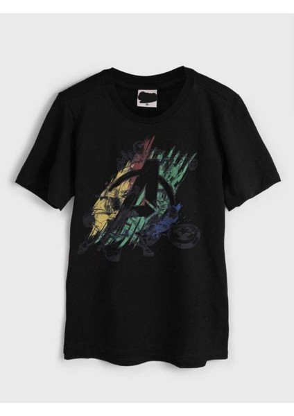 Tarzsokak Marvel Baskılı Oversize Unisex Rahat Kalıp