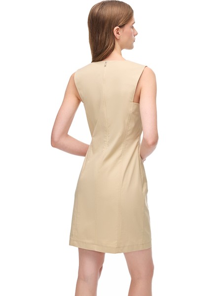 Açık Devetüyü Ginas Regular Fit Mini Boy Elbise fırsatları