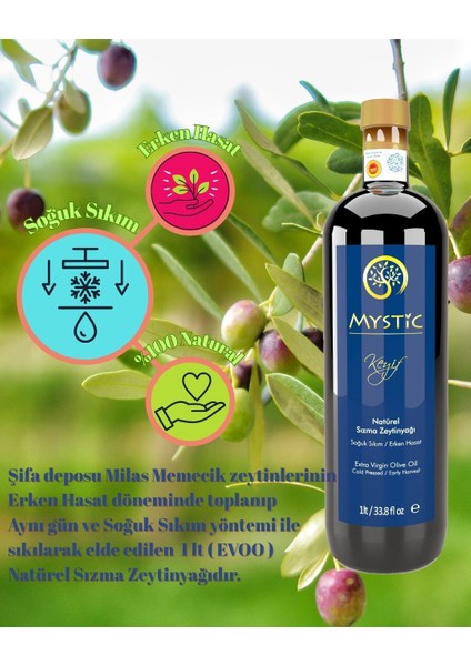 Natürel Sızma Zeytinyağı