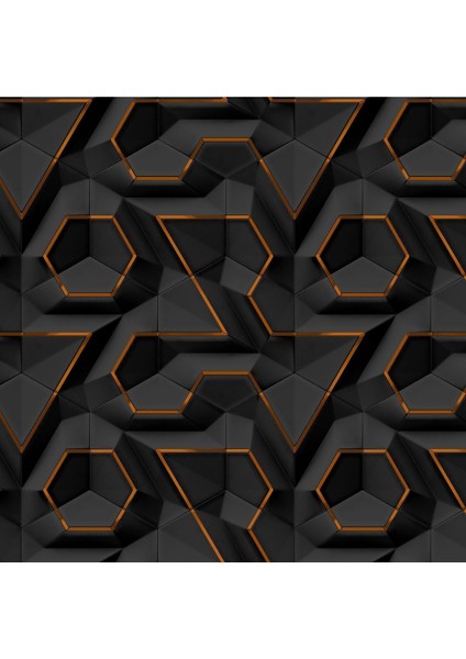 Duvar Kağıdı-3d Geometrik Isı ve Ses Yalıtımlı Tekstil Duvar Kaplaması-Silinebilir-Kolay Uygulanır modelleri