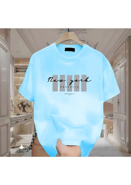Tarzsokak New York x Baskılı Beyaz