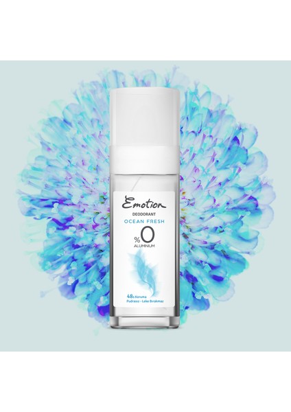 Ocean Fresh Pump Sprey Kadın Deodorant 4X100 ml
