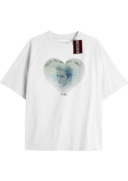 Y2K Twilight Team I Love My Boyfriend Tshirt Kod-Edward