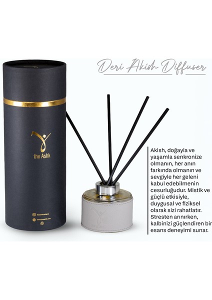Deri Akish Acik Gri Diffuser 150 ml