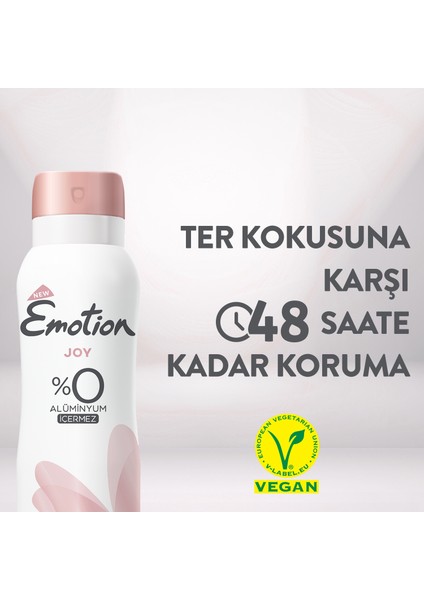 Joy Kadın Deodorant 6X150 ml