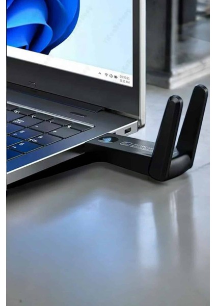 Wifi Alıcı Wifi Adaptörü USB Girişli 3.0