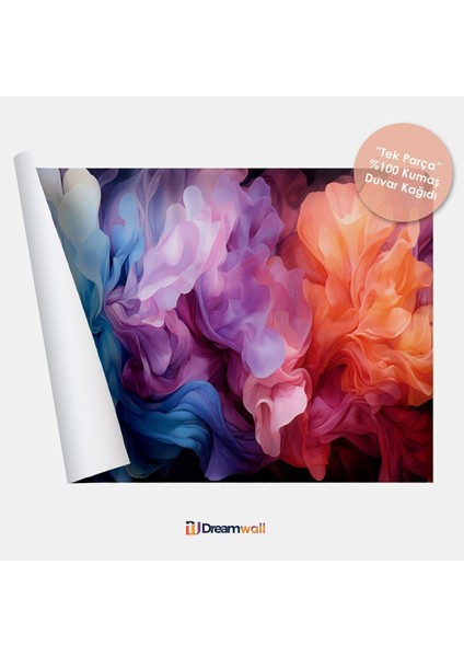 Salonlar Için Canlı Sanatsal Duvar Kağıdı-Silinebilir Yırtılmaz Isı ve Ses Yalıtımı-3d Duvar Kağıdı indirimleri