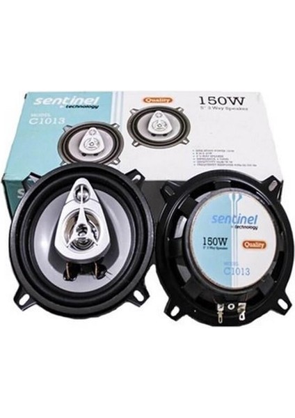 Yuvarlak Hoparlör 150W 13 cm (2 Ad)