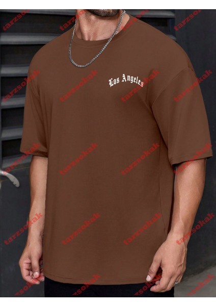 Tarzsokak Model 3264 Erkek Yazlık Yuvarlak Yaka Kısa Kollu Günlük Tişört, Yaz