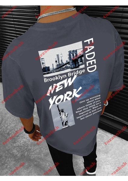 Tarzsokak Model 3238 Erkek Yazlık Yuvarlak Yaka Kısa Kollu Günlük Tişört, Yaz