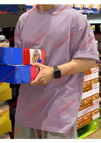 Tarzsokak Model 3375 Erkek Yazlık Yuvarlak Yaka Kısa Kollu Günlük Tişört, Yaz modelleri