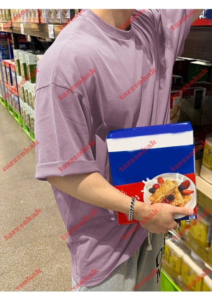 Tarzsokak Model 3375 Erkek Yazlık Yuvarlak Yaka Kısa Kollu Günlük Tişört, Yaz fırsatları